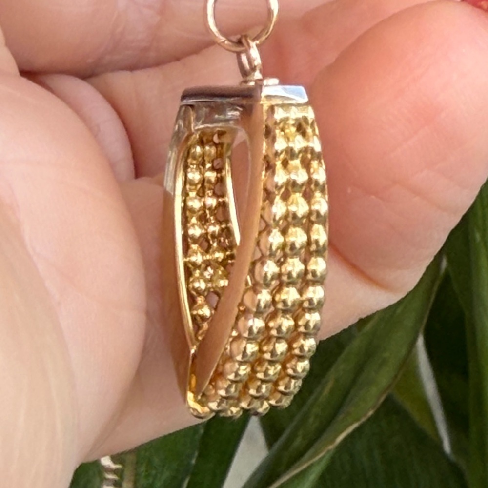 18k charm holder - Picture 6 of 13